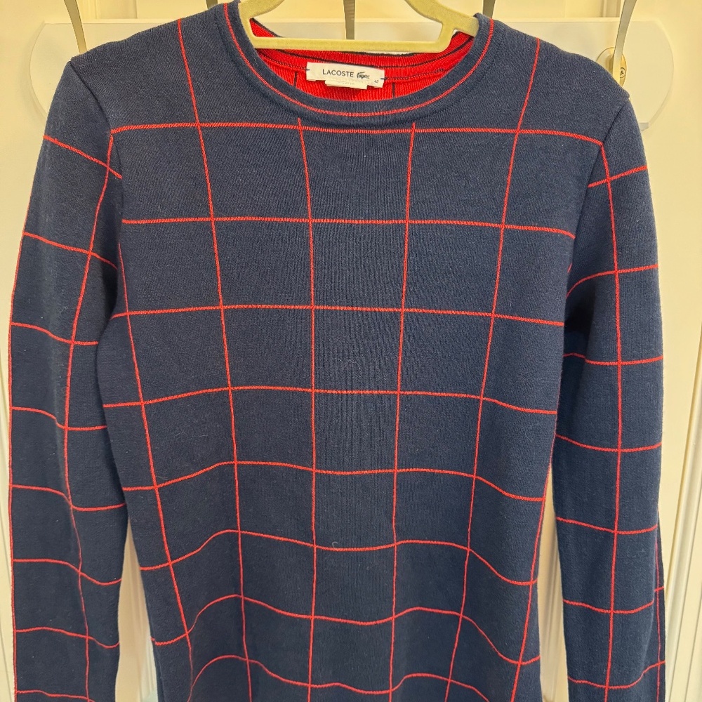 Womens EU 42 Lacoste Tactile Sweater